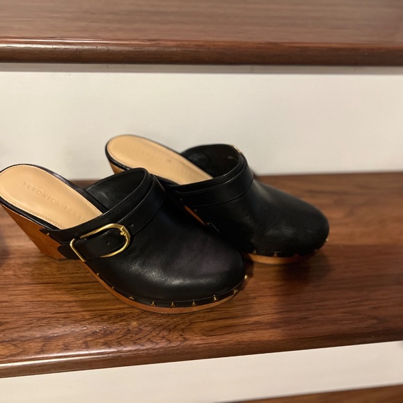 Veronica Beard Hendrix buckled  Clogs - Picture 4 of 9